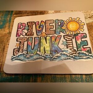 Hand Pressed Mouse Pad!  Brand New!